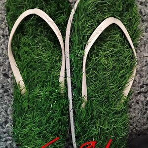 Green Grass Flip Flops